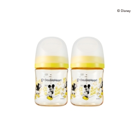 더블하트 모유실감 3세대 PPSU 디즈니 미키 클래식 160ml 트윈팩