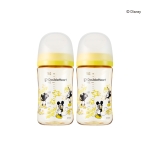 더블하트 모유실감 3세대 PPSU 디즈니 미키 클래식 240ml 트윈팩