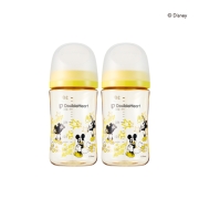 더블하트 모유실감 3세대 PPSU 디즈니 미키 클래식 240ml 트윈팩