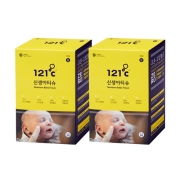 121도씨 멸균 신생아 물티슈 50매 x 2팩