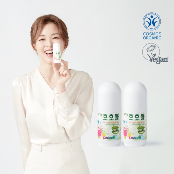 키덤스 유기농 호호볼 50ml x 2개 가려움 진정 보습 에센스 알로에
