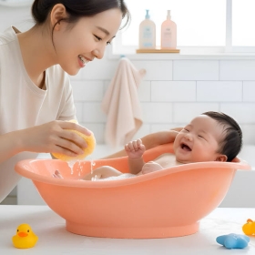 레이퀸 신생아 욕조 등받이 포함 세트