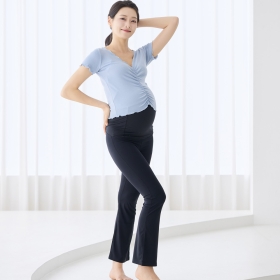 블룸마터니티 부츠컷 임산부요가바지