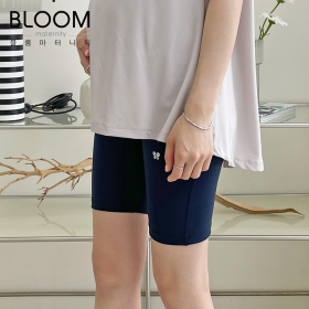 블룸마터니티 슬림 임산부요가바지(4부)