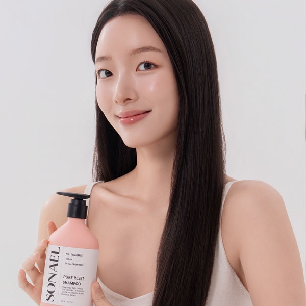 임산부 샴푸 저자극 무향 비건샴푸 민감두피 | 소나엘 퓨어 리셋 샴푸