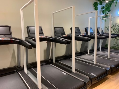 45T 강화유리파티션 사무용, 사무실파티션 (높이 1500) 미스트유리