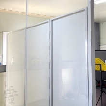 60T 강화유리파티션 사무용, 사무실파티션 (높이 2000) 화이트보드강화유리파티션