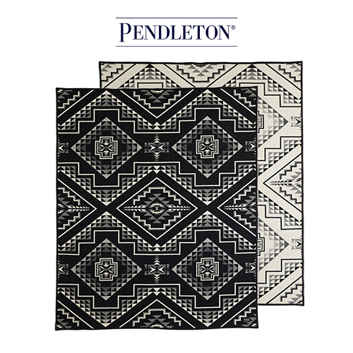 [ZE493-57274] 펜들턴 기모처리 안된 자카드 블랭킷 로브 담요 - 옥스보우