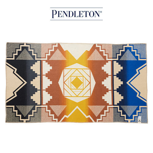 [ZG746-57272] 펜들턴 자카드 승마 안장용 블랭킷 로브 담요 - 디렉션스 홈