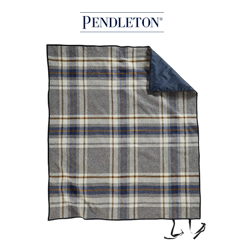 [XC345-53597] 펜들턴 나일론 바닥 롤업 블랭킷 - 랄리 플래드