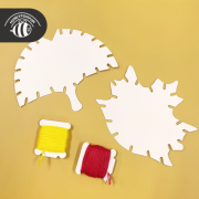 [허니폼폼] 나뭇잎 스트링아트 (5인)