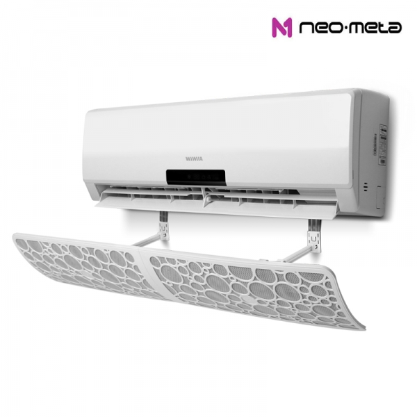 네오메타 벽걸이 에어컨 바람막이 무풍 가림막 윈드바이저