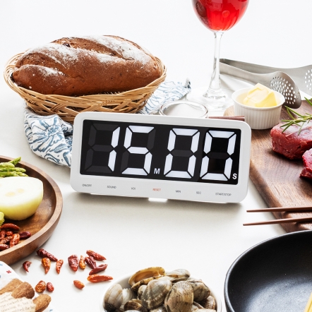 LED 타이머 충전식 공부 수험생 요리 주방 무소음