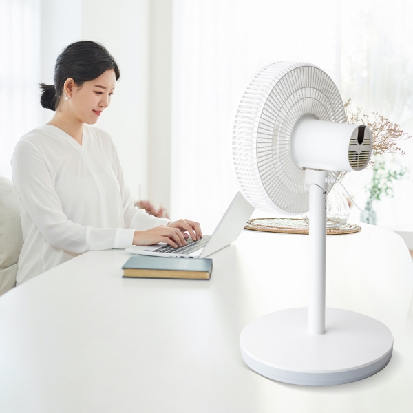 가정용 저소음 선풍기 써큘레이터 높이조절 공기순환 탁상 스탠드 리모컨