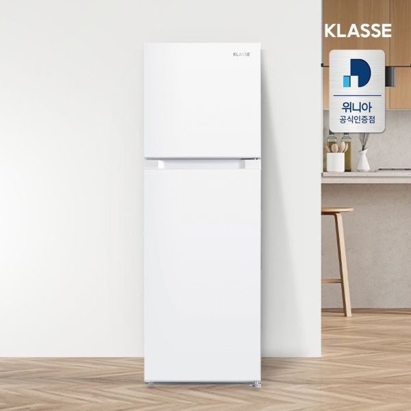 위니아 클라쎄 소형 냉장고 RBE917RW1MT(AK) 2도어 173리터 원룸 사무실