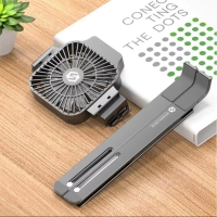 휴대용 알루미늄 접이식 거치대 노트북 쿨러 쿨링팬