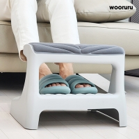 우루루 책상 발받침대 2단 발판 사무실 의자