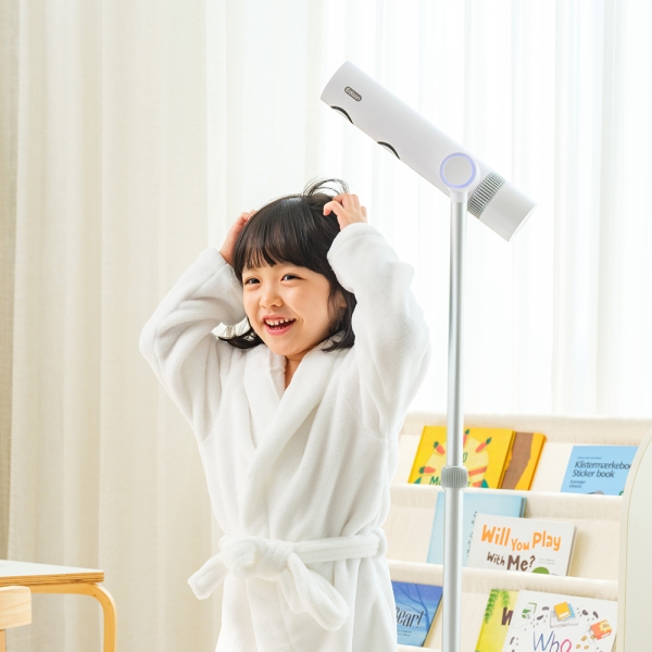 에디슨 핸즈프리 스탠딩 드라이기 저소음 음이온 스탠드 드라이어