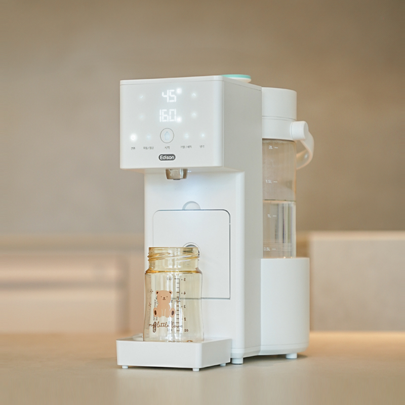 에디슨 플러스 통유리 자동 출수형 분유포트