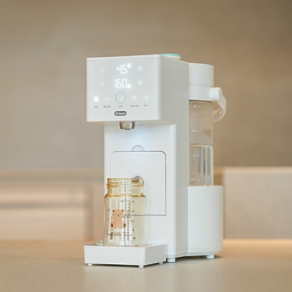 에디슨 플러스 통유리 자동 출수형 분유포트