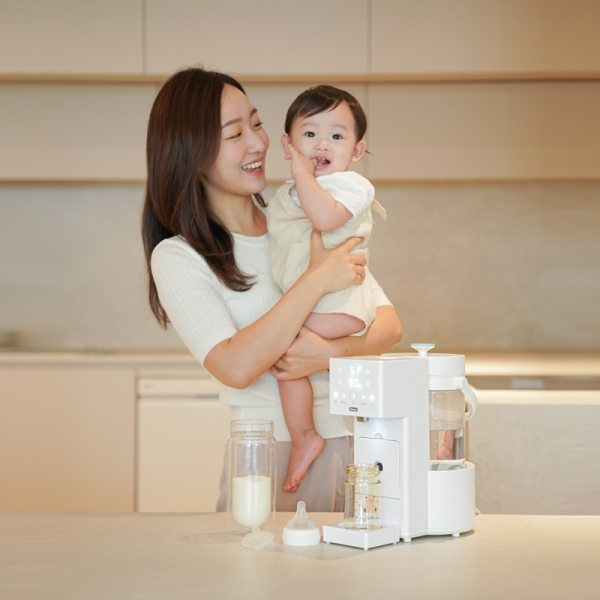 에디슨 플러스 통유리 자동 출수형 분유포트