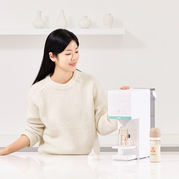 에디슨 플러스 자동 분유제조기 출수형 세척알림