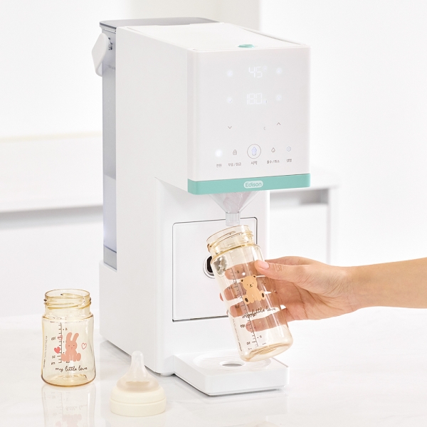 에디슨 플러스 자동 분유제조기 출수형 세척알림