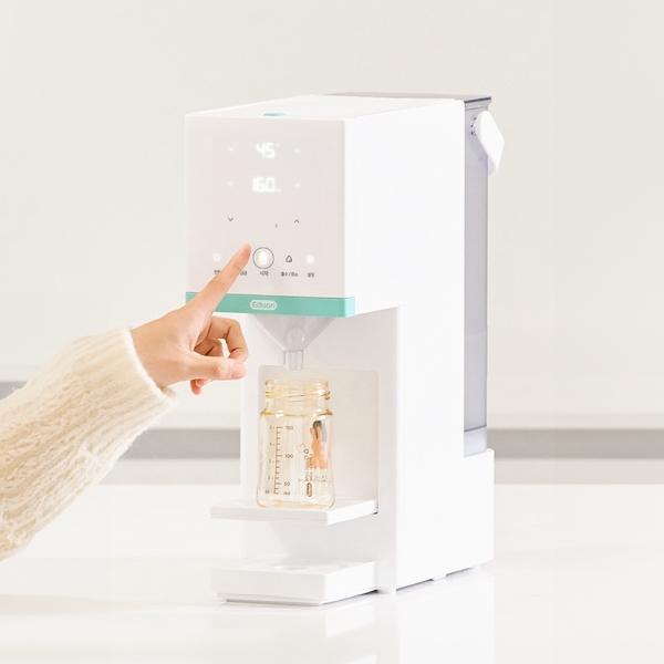 에디슨 플러스 자동 분유제조기 출수형 세척알림