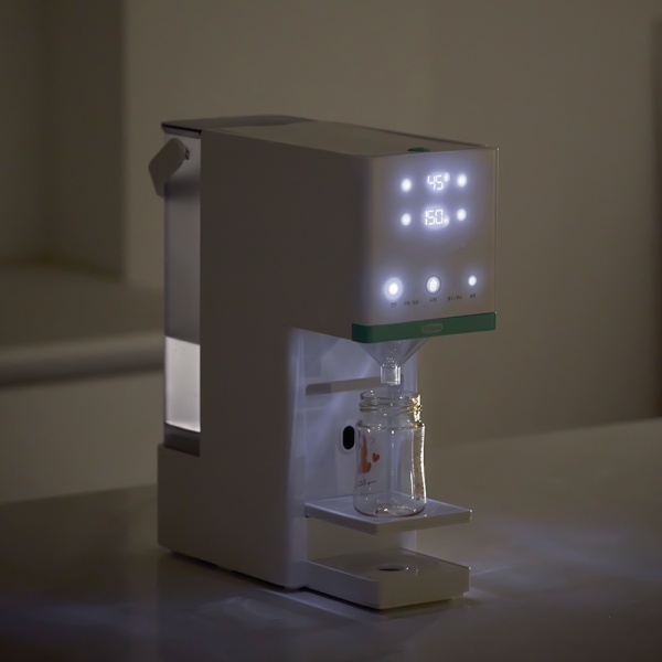 에디슨 플러스 자동 분유제조기 출수형 세척알림