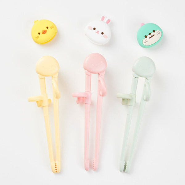 에디슨 프렌즈 아이맞춤 조절 젓가락 1단계 오른손 24개월이상 유아 어린이 교정젓가락