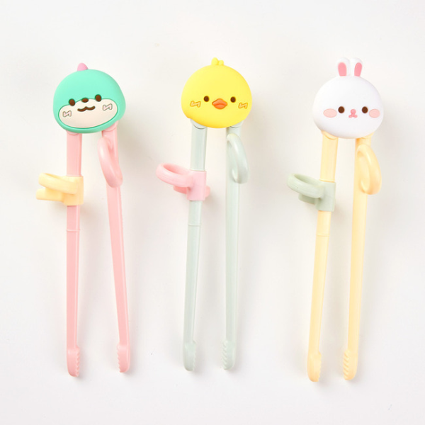 에디슨 프렌즈 아이맞춤 조절 젓가락 1단계 오른손 24개월이상 유아 어린이 교정젓가락