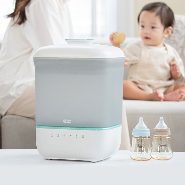 에디슨 플러스 스팀 소독 건조기 초대용량 젖병스팀소독기