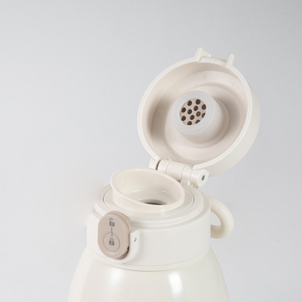 에디슨 휴대용 무선 원터치 가열 분유 보온병 여행용 외출용 분유포트 500ml