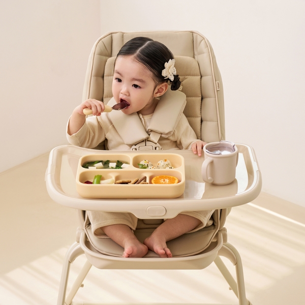 에디슨 베이비 하이체어 스핀 360 유아 아기 식탁의자 이유식의자