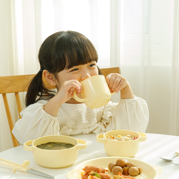 에디슨 에코젠 유아 식기 풀세트 공기 대접 유아 물컵 플레이트 스낵컵