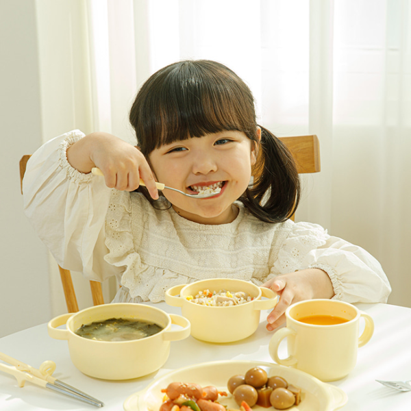 에디슨 에코젠 유아 식기 풀세트 공기 대접 유아 물컵 플레이트 스낵컵