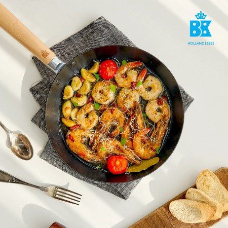 BK 쿡웨어 포스 카본스틸 세라믹 코팅 프라이팬 웍