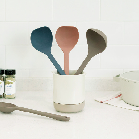 에디슨 실리콘 국자 이유식 조리도구