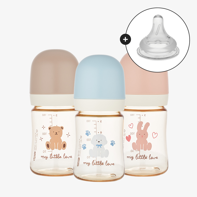 [패키지 세트] 에디슨 리틀러브 PPSU 젖병 트리플 세트