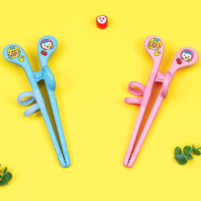 뽀로로 폴리 타요 프렌즈 왼손 오른손 1단계 교정 젓가락 유아 젓가락 모음전