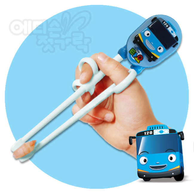 뽀로로 폴리 타요 프렌즈 왼손 오른손 1단계 교정 젓가락 유아 젓가락 모음전