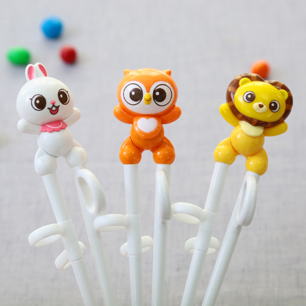 뽀로로 폴리 타요 프렌즈 왼손 오른손 1단계 교정 젓가락 유아 젓가락 모음전