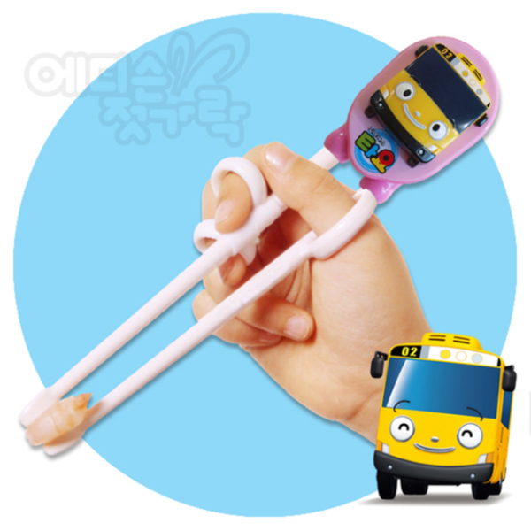 뽀로로 폴리 타요 프렌즈 왼손 오른손 1단계 교정 젓가락 유아 젓가락 모음전