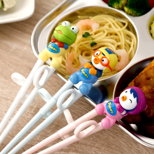뽀로로 폴리 타요 프렌즈 왼손 오른손 1단계 교정 젓가락 유아 젓가락 모음전