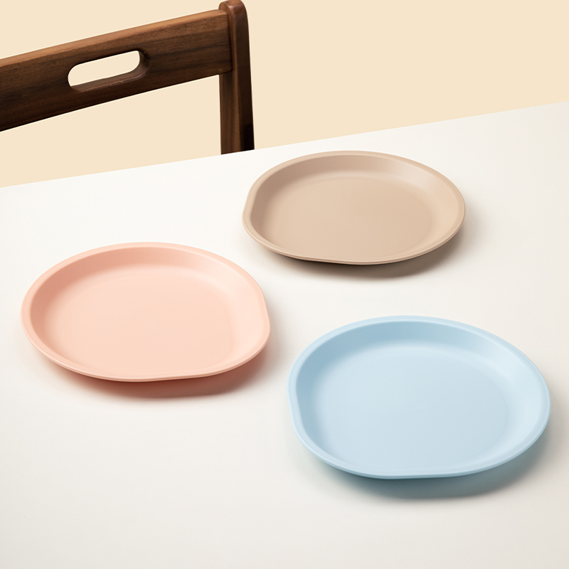 에디슨 플레이트 3종 세트 접시 유아 간식 접시 키즈