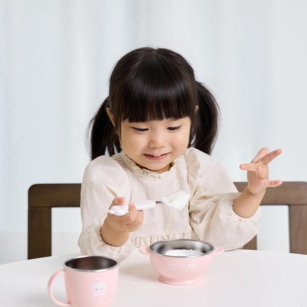 에디슨 프렌즈 4종 스푼포크 세트 교정 젓가락 수저 어린이집준비물 세트