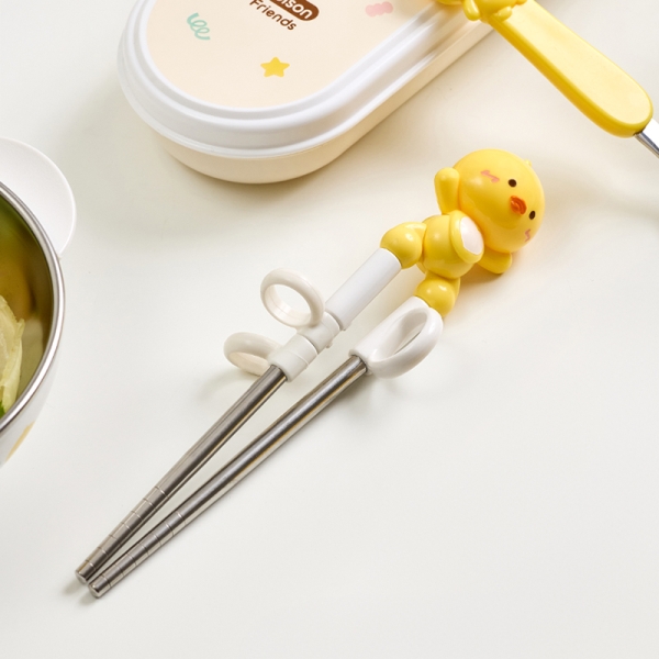 에디슨 프렌즈 스텐 교정 유아젓가락 오른손 1단계 3세 이상