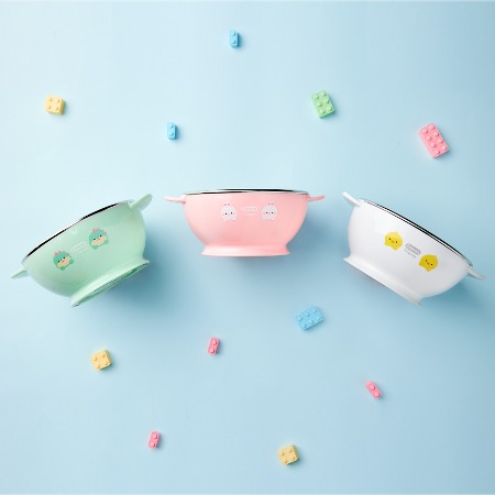 프렌즈 논슬립 스텐 공기 그릇 볼