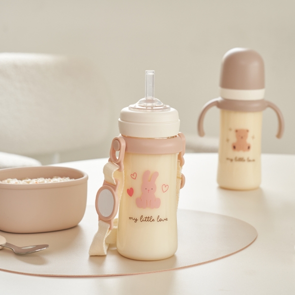 에디슨 리틀러브 PPSU 아기 빨대컵 250ml