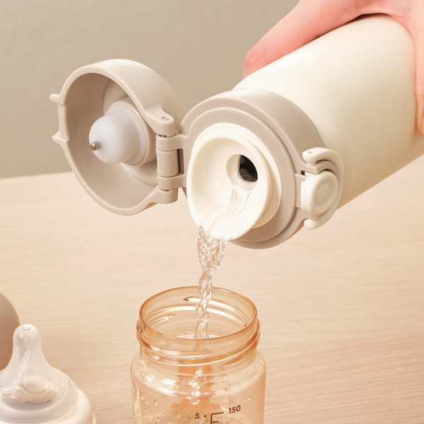 에디슨 스마트 온도 표시 분유 보온병 텀블러 500ml